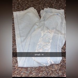 4 pair shein mom jeans size sm/4